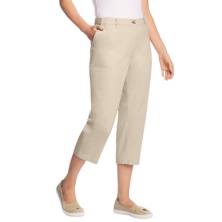 Женские Бриджи и капри Woman Within Plus Size Freedom Waist Chino Woman Within