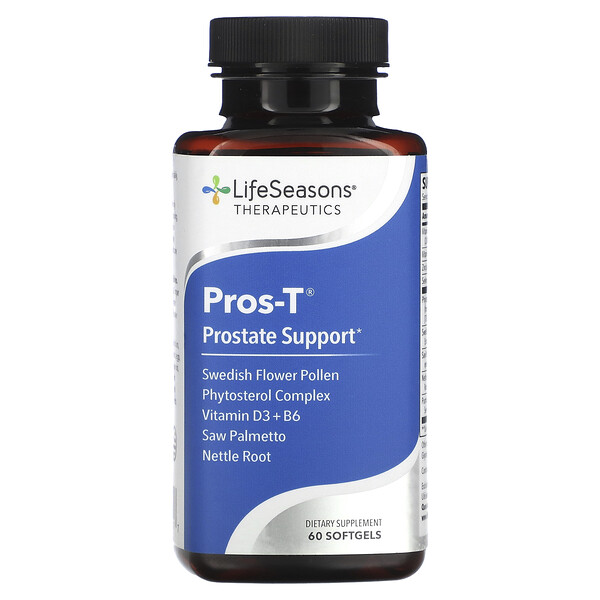 Pros-T, Поддержка желез, 60 мягких таблеток LifeSeasons