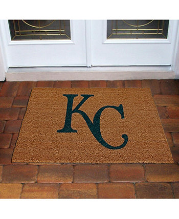 Коврик из кокосового волокна с логотипом Kansas City Royals 20 x 30 дюймов Memory Company