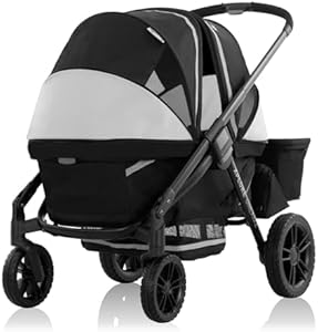 Evenflo Pivot Xplore All-Terrain Stroller Wagon (Adventurer Gray) Evenflo