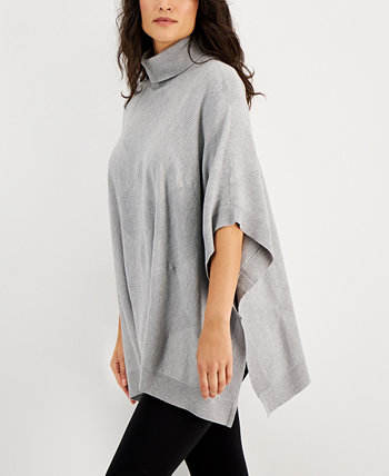 Женский свитер-пончо с высоким воротником, созданный для Macy's Alfani