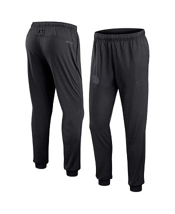 Мужские черные спортивные брюки для путешествий Cleveland Guardians Authentic Collection Nike