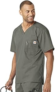 Carhartt Men's Ripstop Men's Utility Scrub Top Carhartt