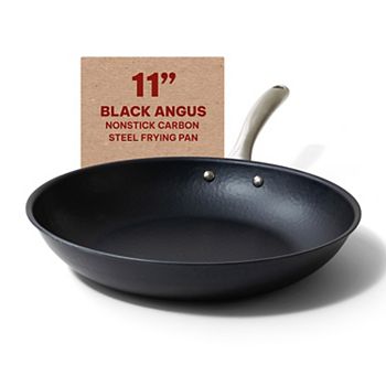 Alva x Black Angus Nonstick Carbon Steel Frying Pan Skillet Non-Toxic Stay Cool Handle 11" ALVA