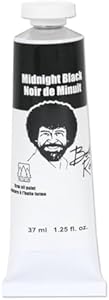 Bob Ross Weber MR6004 37-Ml Artist Oil Color, Midnight Black Weber