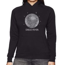 Disco Ball - Women's Word Art Hooded Sweatshirt LA Pop Art