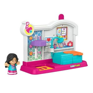 Fisher-Price Little People Barbie Doctor Playset for Toddlers & Preschool Kids, 2 Pieces Little People