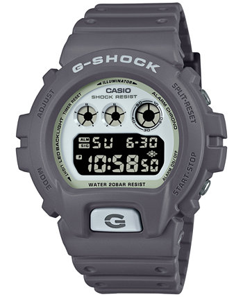 Men's Digital Gray Resin Strap Watch 50mm, DW6900HD-8 G-Shock