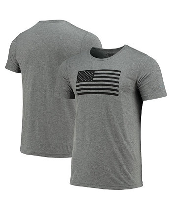 Мужская серая футболка с меланжевым покрытием 2022 Presidents Cup United States Team Tri-Blend Ahead