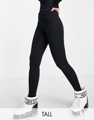 Asos Design 4505 Tall Seamless Legging With Graphic Contrast Panels - Part  Of A Set-black