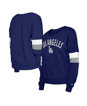Женский пуловер с капюшоном Royal Los Angeles Dodgers Game Day Crew New Era