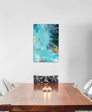 Картина Евы Уоттс "Золото под морем 2" на холсте в упаковке ICanvas