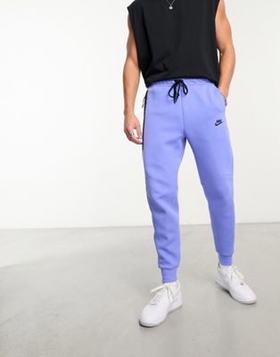 Брюки-джоггеры Nike Tech Fleece в синем цвете для мужчин Nike