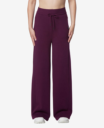 Женские широкие широкие брюки в рубчик в полную длину Marc New York