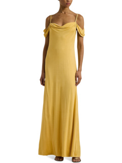 Трикотажное платье с открытыми плечами LAUREN Ralph Lauren