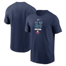 Men's Nike Navy New York Mets Americana T-Shirt Nitro USA