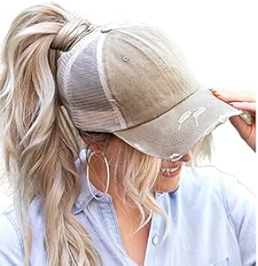 Бейсболка ProMindFun Womens Pony Hat High Ponytail Baseball Cap ProMindFun