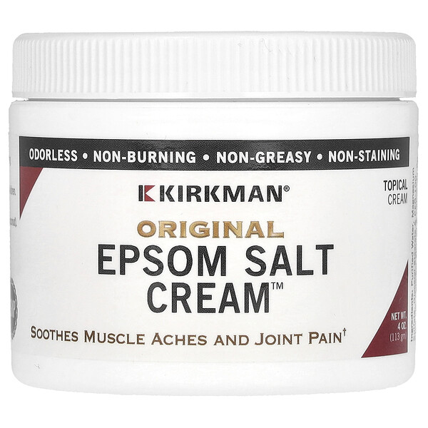 Эпсомская соль - крем - 113 г - Kirkman Labs Kirkman Labs