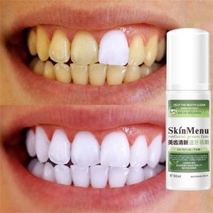 ECPECAD Natural Remove Stain Yellow Teeth White Tooth Cleaning Oral Mouth Spray 60ml ECPECAD