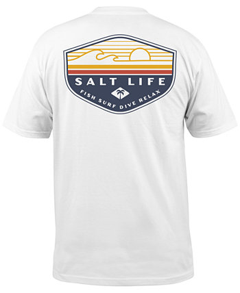 Мужская футболка с графическим логотипом Flash Salt Life