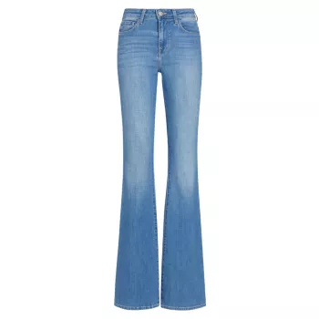 Расклешенные джинсы Bell с высокой посадкой L'AGENCE