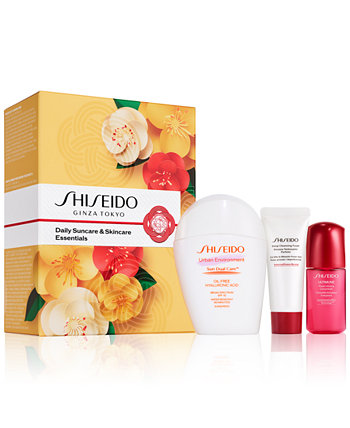 3-Pc. Daily Suncare & Skincare Essentials Set Shiseido