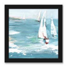Americanflat Gone Sailing Wall Decor - Size: 15X15 Americanflat
