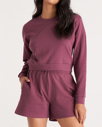 The Women's Cropped Sweatshirt- Regular Size The Standard Stitch