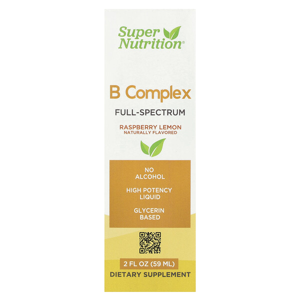 B-комплекс, 2 жидкие унции (59 мл) Super Nutrition