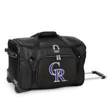Спортивная сумка Colorado Rockies на колесиках диаметром 22 дюйма MLB