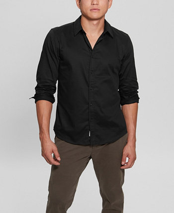 Мужская рубашка Luxe Stretch с длинными рукавами GUESS