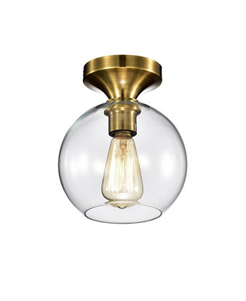 Горден 7,9-дюймовая люстра для установки заподлицо с 1 лампой для внутреннего освещения с комплектом светильников Home Accessories