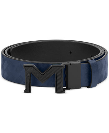 Men's M Pin Buckle Reversible Leather Belt Montblanc