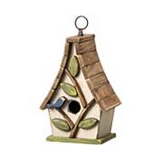 Glitzhome 9.5''h Hanging Bird House For Outdoor Patio Garden Glitzhome