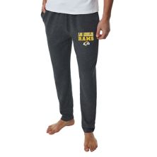 Men's Concepts Sport  Charcoal Los Angeles Rams Resonance Tapered Lounge Pants Unbranded
