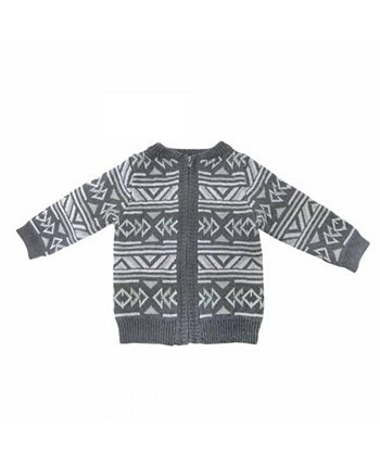 Хлопковый вязаный свитер для маленьких мальчиков и девочек Earth Baby Outfitters