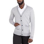 Men's Xray Herringbone Cardigan Sweater Xray