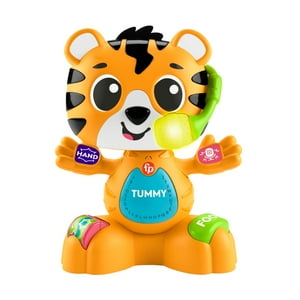 Fisher-Price Link Squad Bop & Groove Tiger Baby Learning Toy with Music & Lights Fisher-Price