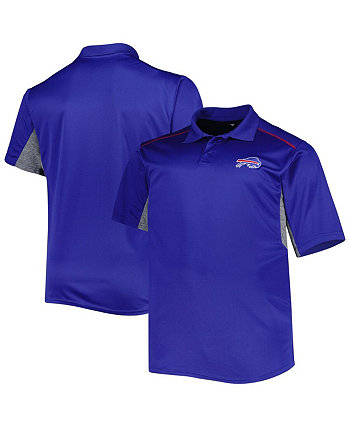 Мужская рубашка поло Royal Buffalo Bills Big and Tall Team Color Profile