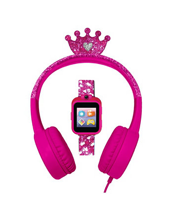 Умные часы Playzoom унисекс для детей с розовым силиконовым ремешком, 42 мм Playzoom