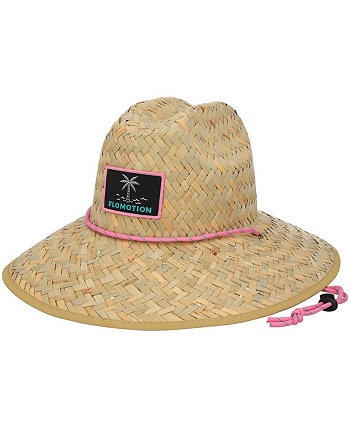 Men's Natural Palm Straw Lifeguard Hat Flomotion