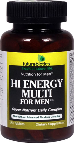 Futurebiotics Hi-Energy Multi For Men™ — 120 таблеток FutureBiotics