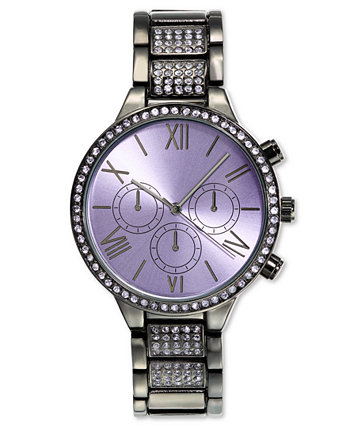 Женские блестящие черные часы-браслет, 36 мм, созданные для Macy's I.N.C. International Concepts