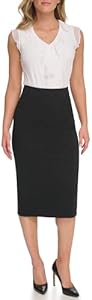 Tommy Hilfiger Women's Midi Ponte Skirt Tommy Hilfiger