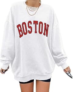 Женская Толстовка Langwyqu Oversized Los Angeles California Crewneck Long Sleeve Casual Loose Pullover Langwyqu