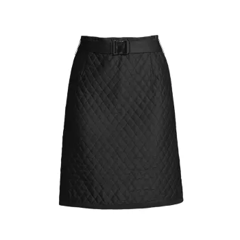 Belted Quilted Skirt Weekend Max Mara