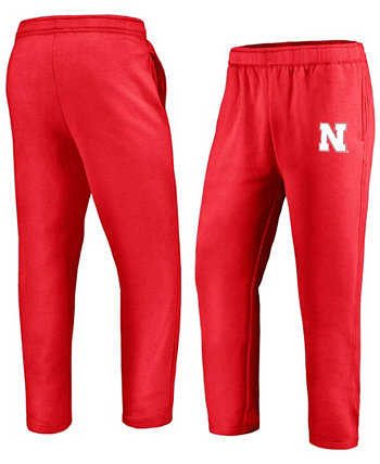 Мужские спортивные брюки с логотипом Scarlet Nebraska Huskers School Fanatics