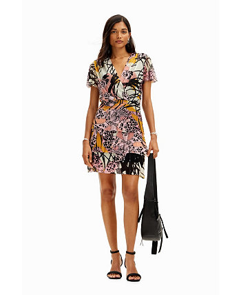 Women's M. Christian Lacroix orchid mini dress Desigual