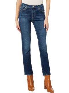 Узкие прямые джинсы Mari с высокой талией в цвете Queens AG Jeans