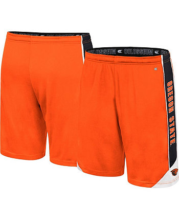 Мужские оранжевые шорты Oregon State Beavers Haller Colosseum